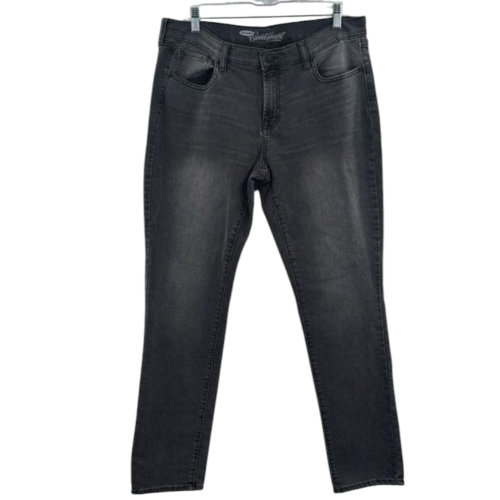 Old Navy "The Sweetheart"  Dark Gray Wash Skinny Jeans